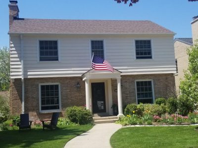 exterior house painting project in milwaukee