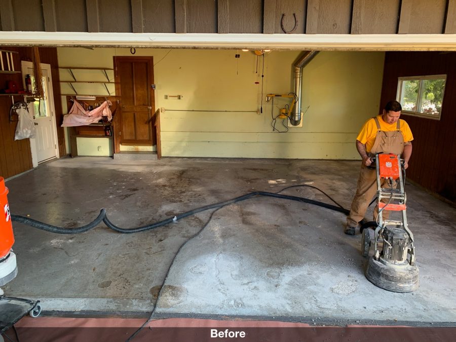 Unfinished garage floor Preview Image 1