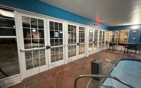 Community Indoor Pool Painting