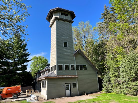 garage tower siding