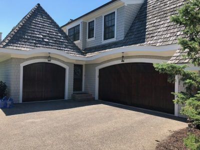 Home exterior and garage door painting in Wayzata, MN