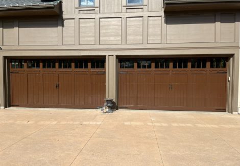 Garage Door Painting in Plymouth, MN
