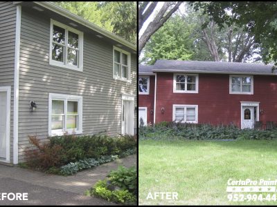 Wayzata exterior house painting