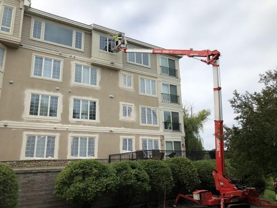 Bay Hills Condominiums - Working on the boom