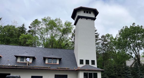 Finished Garage Tower