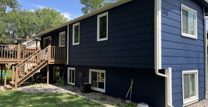 Home With Large Garage in Plymouth – Back Porch View ...