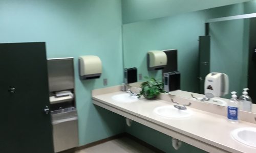 Commercial Bathroom Painting Project in Sugar Land