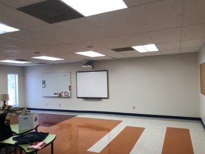 Classroom Painting Project in Houston