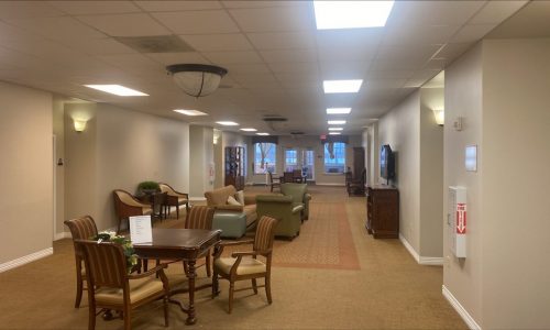 Assisted Living Facility Hallway Painting