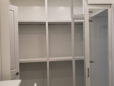 Residential Cabinet Painting Project in Sienna