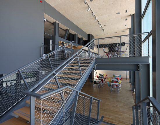 college interior common area painting