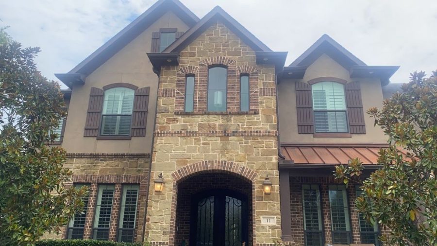 Before exterior painting stone and stucco Preview Image 2