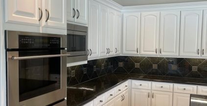 New White Cabinets in Waters Cove at Riverstone ...