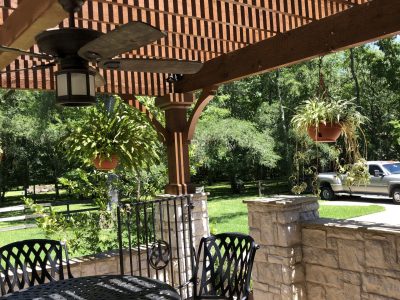 Exterior Staining Project in Sienna Pointe