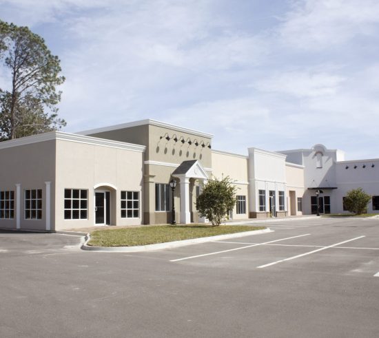 retail storefront exterior painting services