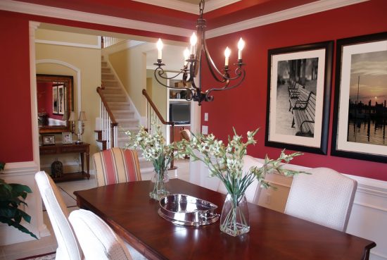 crown molding painting and installation