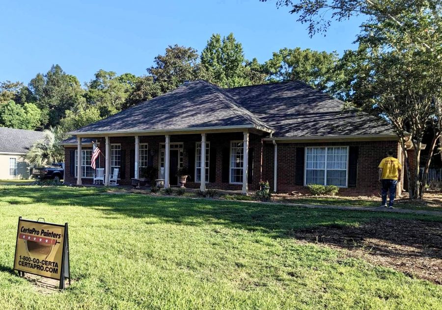 Brick Exterior Refresh in Daphne, AL