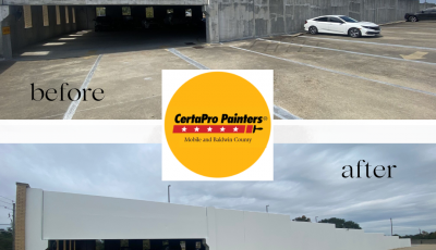 Commercial Painting | Parking Deck