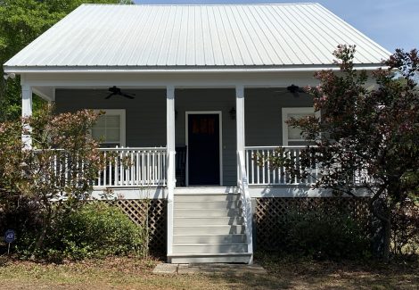 Front exterior of home after painting