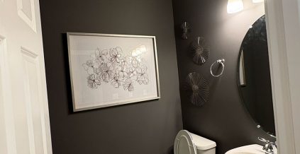Interior Bathroom Painting