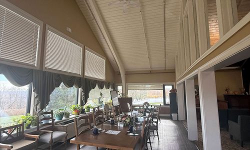 Sunroom Dining Area (Before)