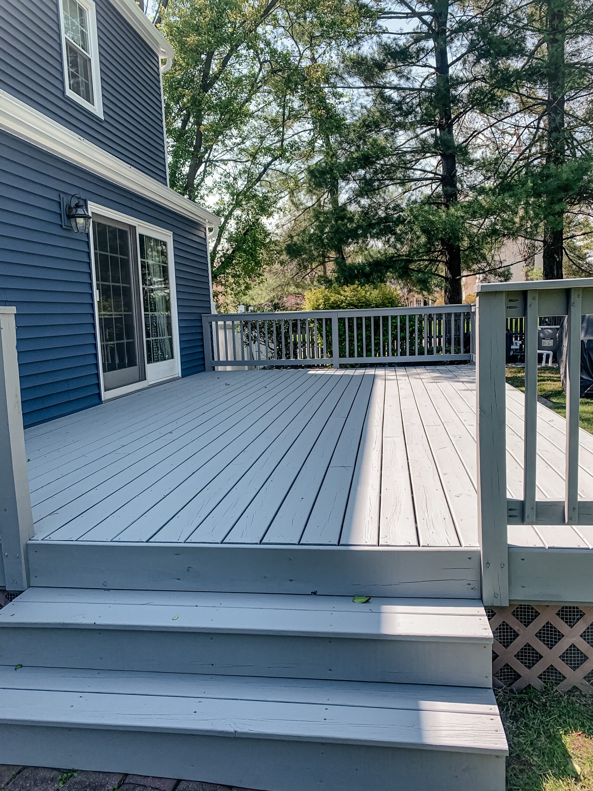 Exterior Deck Staining & Painting – Moorestown, NJ After