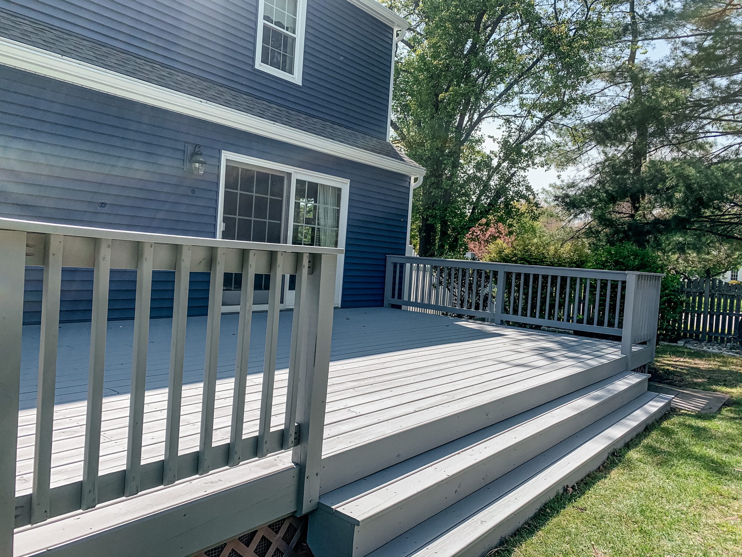 Exterior Deck Staining & Painting – Moorestown, NJ After