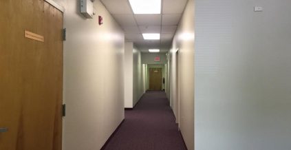 Commercial Office Hallway Interior