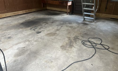 (Before) Epoxy Flooring Project in Riverton, New Jersey