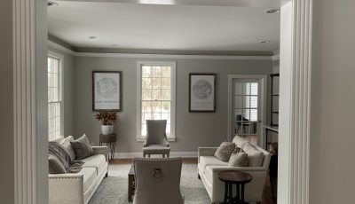 Residential Living Room Painting – Moorestown, NJ