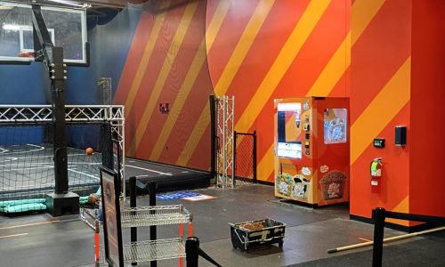 Striped Wall Commercial Painting