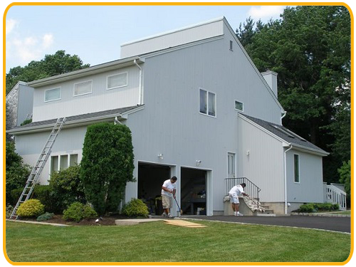Exterior house painting by CertaPro painters in Morris County, NJ