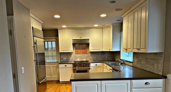 Kitchen cabinet painting in New Jersey