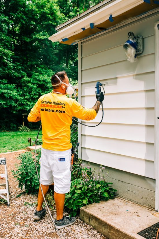 Exterior Painter Painting House Green