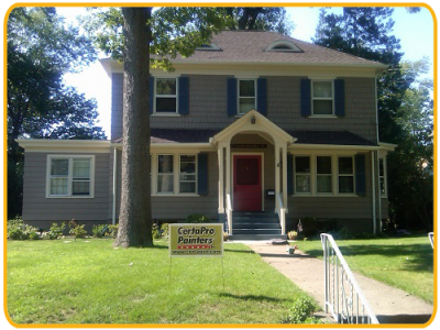 Exterior painting by CertaPro house painters in Union County, NJ