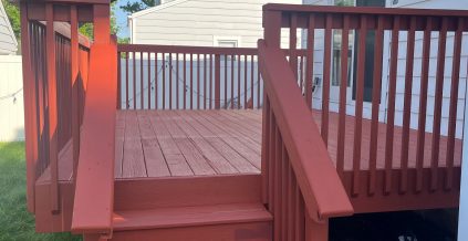 Deck Painting in Summit, NJ