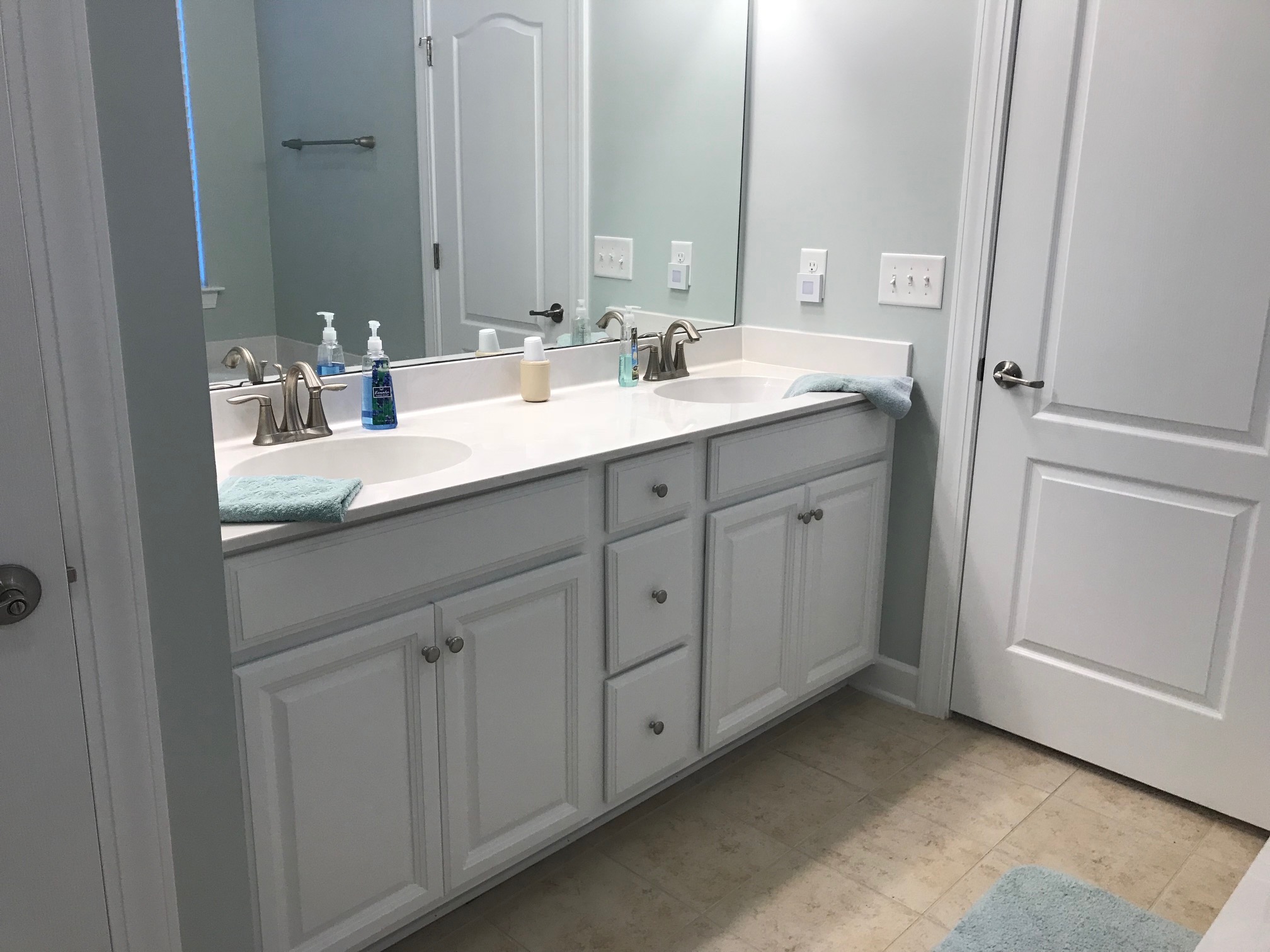 Myrtle Beach bathroom painting after