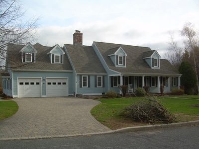 Exterior house painting by CertaPro house painters in Ledyard, CT