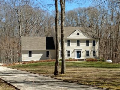 Exterior house painting by CertaPro house painters in Lyme, CT