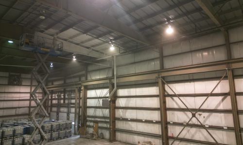 BYK Warehouse During Project
