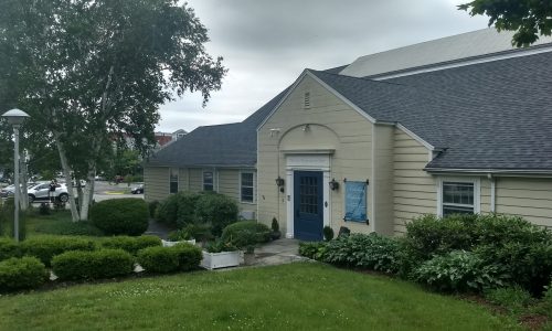 Museum Entrance Before Repainting