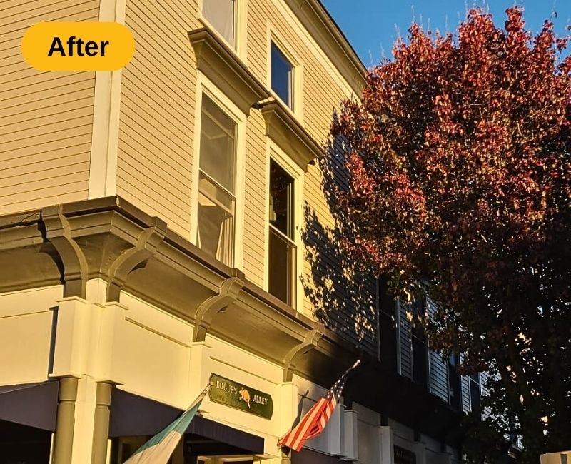 Pawtucket building freshly repainted Preview Image 3