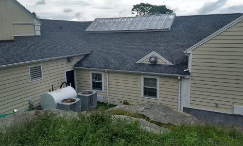 Museum Roof Before Repainting