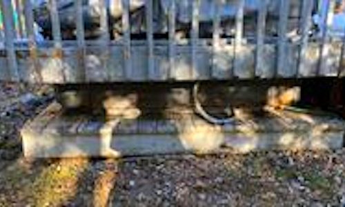 Deck Before Repainting