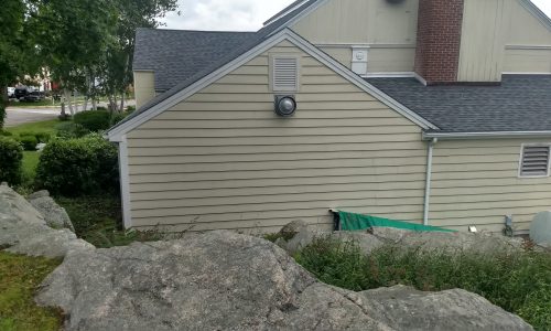 Museum Wall Before Repainting