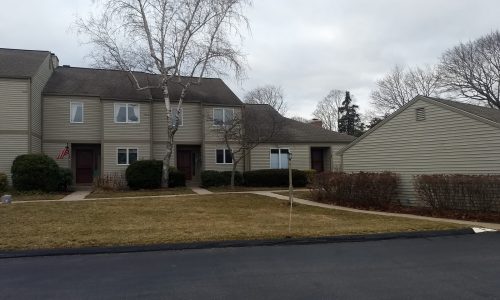 Condominium Complex Before Repainting