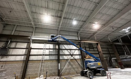 BYK Warehouse During Project