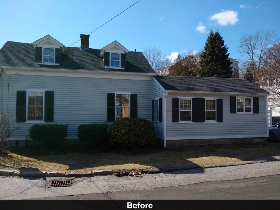 Home exterior before refinishing Preview Image 1