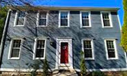 House Front Before Repainting