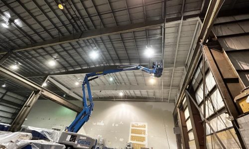 BYK Warehouse During Project